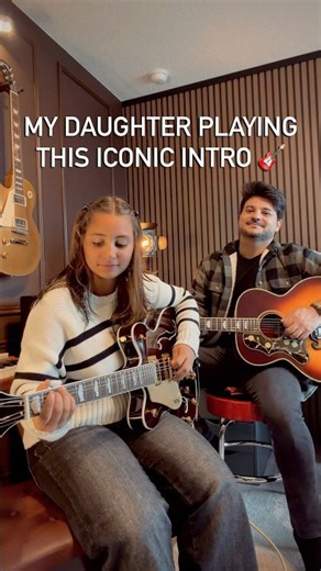 My Daughter Playing This Iconic Intro 🎸❤️ | Tennessee Whiskey | #viralshorts