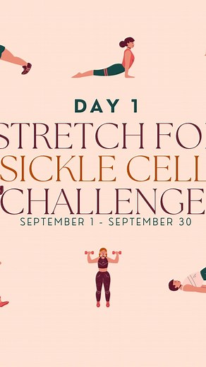 Black Girl With Sickle Cell Podcast🤎. - Join me for daily stretch to raise awareness for sickle cell. - Rules: •Each day do a 3 minute exercise or stretch. •Record on your phone the exercises or stretches. •Post it to Instagram, Facebook and Tik Tok • Before you post it use #stretchforsicklecell and tag @blackgirlwithsicklecellpodcast #stretchforsicklecell #sicklecellawareness #fypシ #breakthesicklecycle | Black Girl With Sickle Cell