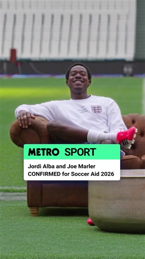 Messi’s teammate joins the World XI 👀 Former Barcelona and Inter Miami left-back Jordi Alba, and rugby legend Joe Marler are confirmed in Soccer Aid’s lineup alongside the likes of F1 Movie actor Damson Idris, Theo Walcott, Wayne Rooney, Angry Ginge, and Usain Bolt. The 20th anniversary of Soccer Aid for UNICEF takes place on Sunday 31st May at the London Stadium. Tickets are on sale now at socceraid.org.uk/tickets @Soccer Aid #jordialba #socceraid #intermiami #socceraid #joemarler