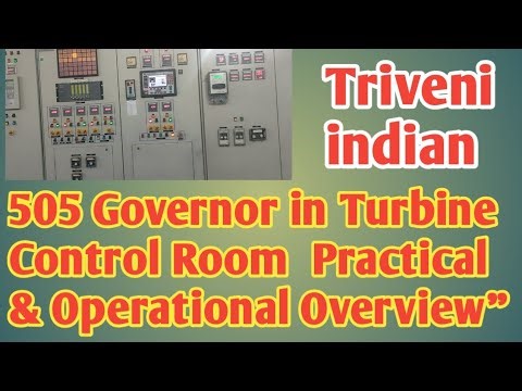 “Turbine Control Room 505 Governor | Complete Working & Control Explained”