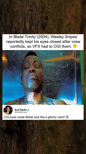 Wesley Snipes' Eyes CGI'd in Blade Trinity