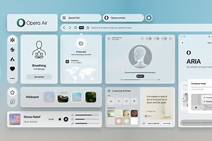 Opera tiene un nuevo navegador llamado Open Air y centrado en algo extraño para un navegador: tu salud mental