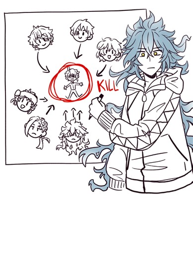 Azul beat Idia in a game and now Idia's gathered his most trusted (cough cough gullible) team of misfits to get back at him. #twistedwonderland #idiashroud #kalimalasim #twst #deucespade