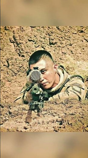 Elite Military Sniper in Action#action#army#militaryaction#