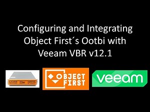 Ransomware-proof backups: Configuring and Integrating Object First´s Ootbi with Veeam VBR