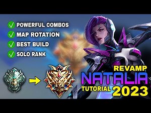 REVAMPED NATALIA Tutorial & Guide 2023 (English): Skills, Combo, Tips & Tricks | Mobile Legends