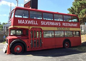 For $15,000, you can buy a 1960 British double-decker bus parked in Worcester