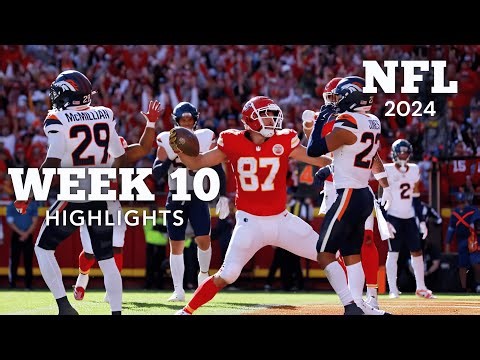 NFL Week 10 Highlights | Best Plays 2024 (HD)