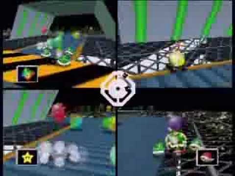 Mario Kart 64 - Four-Player Battle Mode (Actual N64 Capture)