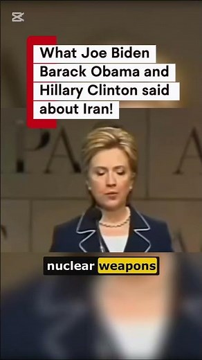 Biden, Obama, Clinton: What They REALLY Said About Iran