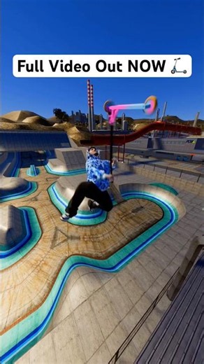 Skate 3’s MOST Legendary Bowl on a Scooter…