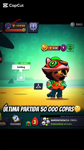 Última partida para 50 000 copas#pinchetiktokponmeenparati #brawlstars #viral #paratiiiiiiiiiiiiiiiiiiiiiiiiiiiiiii #edit