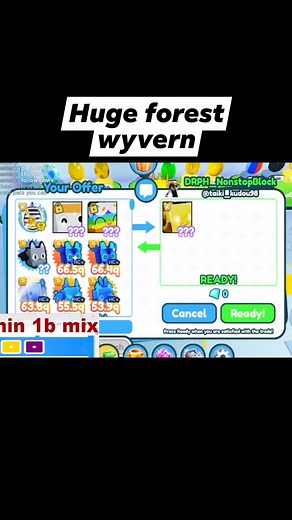 Roblox petsimulator x free huge forest wyvern #PETSIMX #petsim #huge #pets | Dwater TV