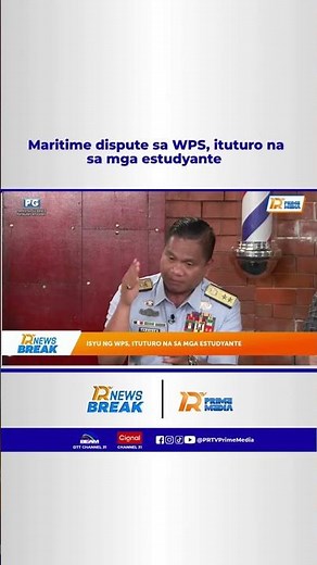 Maritime dispute sa WPS, ituturo na sa mga estudyante