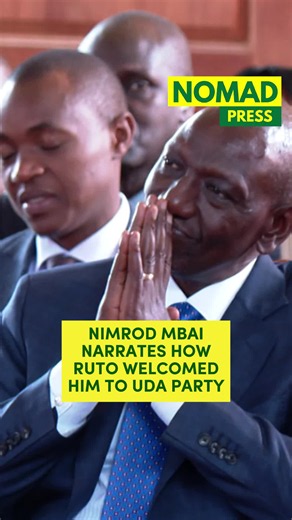 How Ruto Welcomed MP Nimrod Mbai to UDA — Kitui East Story