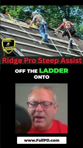 Ridge Pro Safety for Central States Steep Roofs