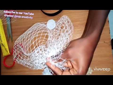 How to Make Veil Net Bridal Fascinator