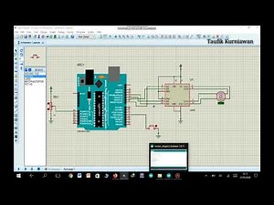 Simulasi arduino uno - Motor Stepper dengan menggunakan aplikasi proteus 8 professional