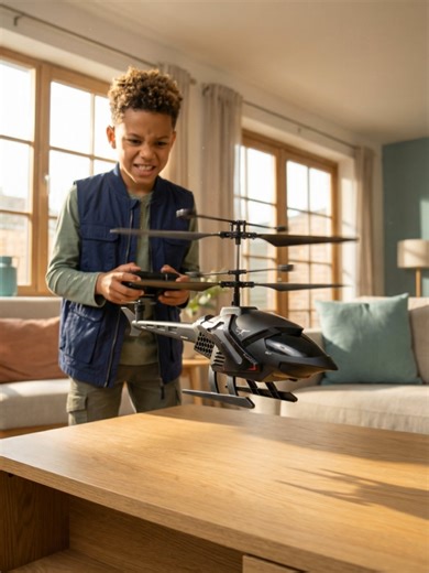 AI video 2 for Flybotic Radio Control Helicopter 84718 – Easy‑to‑Fly RC Helicopter for Kids & Beginners
