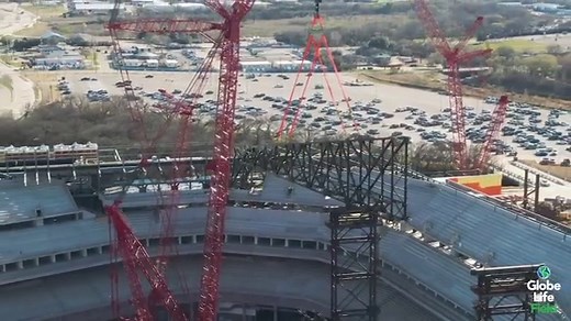 Globe Life Field: Drone Update