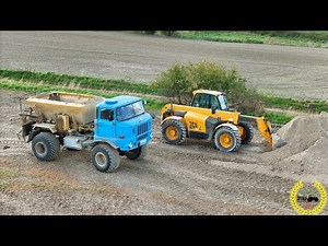 W50 LKW | Kalkstreuen | JCB Teleskoplader | Youngtimer | Oldtimer