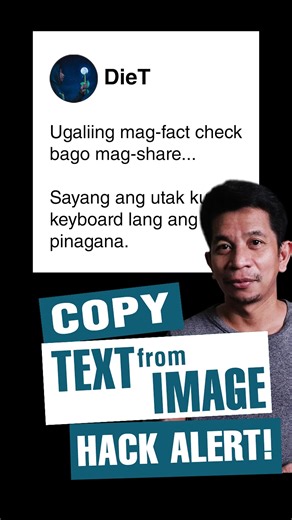 6.9K views · 67 reactions | How to Copy Text from an Image using Microsoft Word (No Extra Software!)  | DieT | Facebook