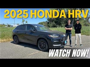 Everything you need in the 2025 Honda HR-V SPORT.
