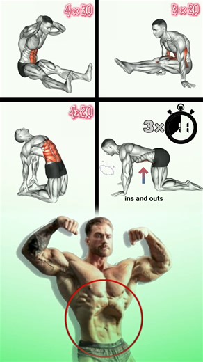 14K views · 183 reactions | Abdominal contraction exercises #fitness #workout #abs | Fit-workout body | Facebook