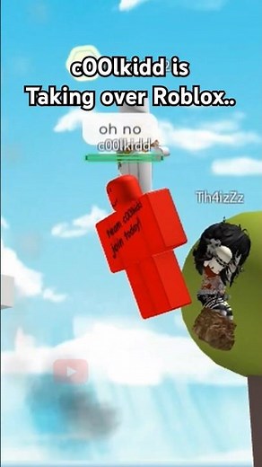 c00lkidd is TAKING OVER Roblox AGAIN.. #roblox #hacker #c00lkidd #funny #shorts