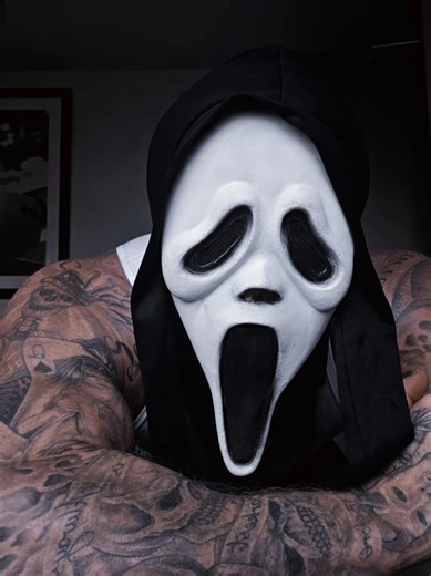 Did anyone order a masked man? 👀 #masktok #ghostface #booktok #darkromance #tattoos