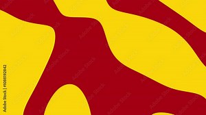 Red and yellow abstract shapes create a vibrant pattern suitable for modern designs, backgrounds, packaging, and artistic projects.