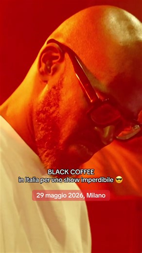@Black Coffee arriva in Italia per uno show imperdibile: 29 MAGGIO 2026 - KOZEL CARROPONTE, MILANO 😎