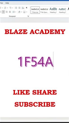 Ms Word Symbol Trick | Ms Word Magic Trick Shorts #shorts #youtubeshorts #shorts #viral #ai