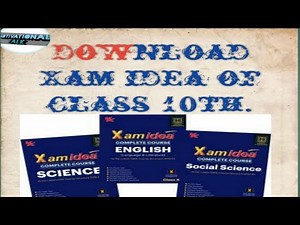 How to download free pdf of Xam idea of class 10th of all subject. Link is in description 👇👇👇👇