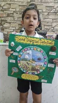 🌱🔍 Seed Dispersal Detective | Atharv’s Science Project