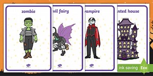 Halloween Display Posters