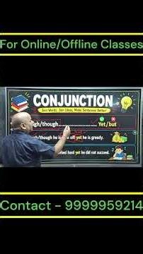 SSC English Conjunction Tricks | 100% Concept Clarity