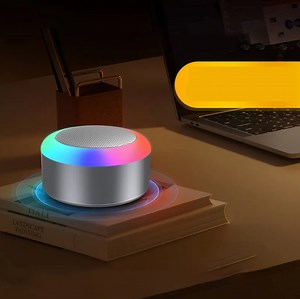 [Hot Item] Ultra-Compact Wireless Waterproof Speaker with LED Light for Travel