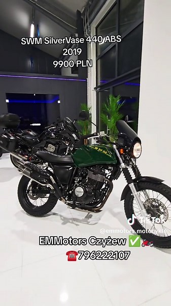 SWM Silver Vase 440 Scrambler: 2019 Model Details