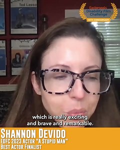 Shannon Devido (LUCKY HANK) was a Best Actor finalist this year from her performance in STUPID MAN. She joined us remotely for an interview via @microsoftteams to talk about the Film Challenge and feels disability inclusion has grown exponentially in the last 10 years with a lot of it having to do with programs like the film challenge that “gives everyone a platform to showcase their talents…” Great work, Shannon, we look forward to watching all your success in the industry! Video Description: @