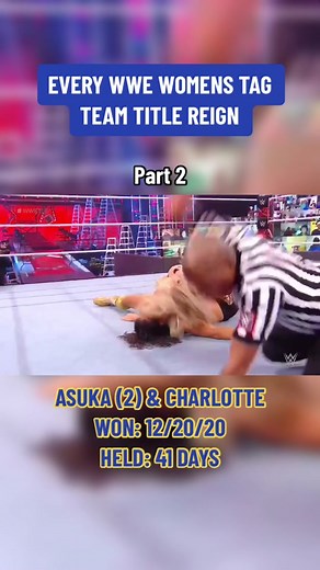 History of The Womens Tag Team Titles #wwe #wrestling #wrestlingtiktok #wrestletok #womenswrestling #fyp