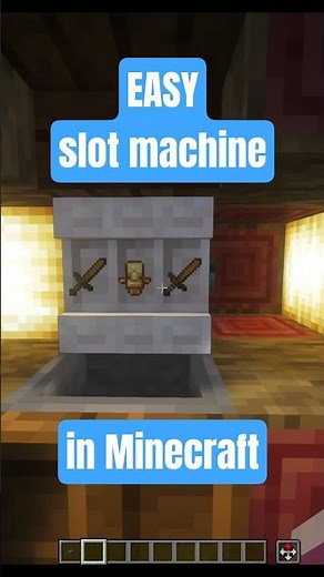 🎰Dieser Minecraft Spielautomat ist zu KRASS!🤑 #minecraft #minecraftshorts #minecraftbuilds #gaming