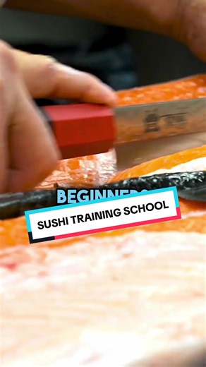 This is YOUR SIGN to enroll in a SUSHI TRAINING SCHOOL #fyp #foryou #food #chef #foodie #streetinterview #interview #interview #foodblogger #foodvlog #chefsoftiktok #knife #cheflife #dalstrong