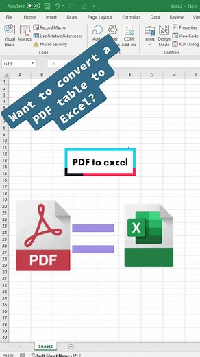 Convert PDF to Excel Easily with This Productivity Hack!