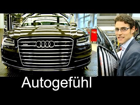 Thomas joins the Audi A8 assembly production plant in Neckarsulm, Germany Produktion