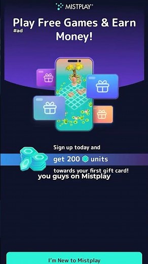 #ad Play games and earn rewards! It’s that simple with ‪@MISTPLAY‬ #mistplay #playandearn