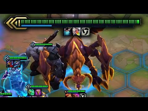 RAID BOSS CHO GATH 3 | 5 MUTANT | TFT SET 6 Gameplay [Deutsch]