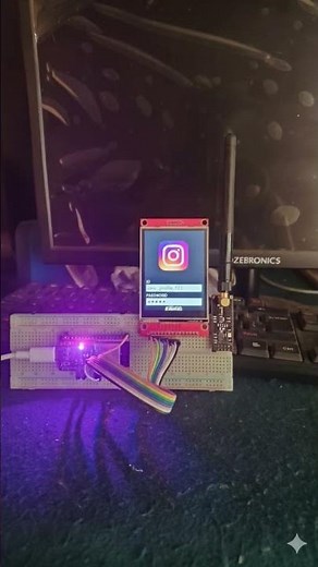 ESP32 Instagram Login Page Demo 😲 | Captive Portal Explained#esp32#instagramlogin#captiveportal