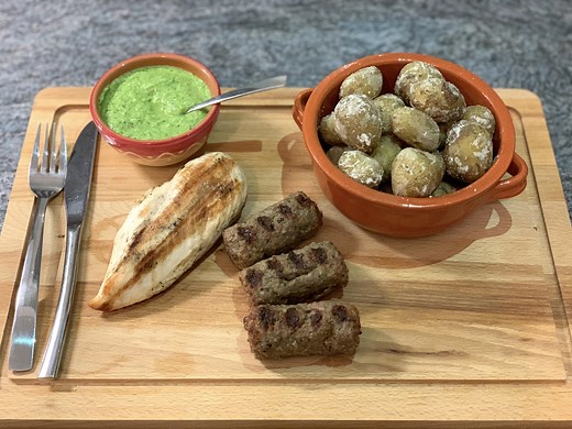 Mojo verde Rezept - grüne kanarische Sauce selber machen