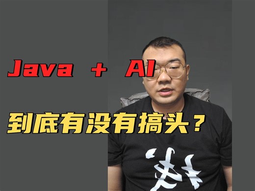 业内吹捧的 Java   AI 到底能干什么